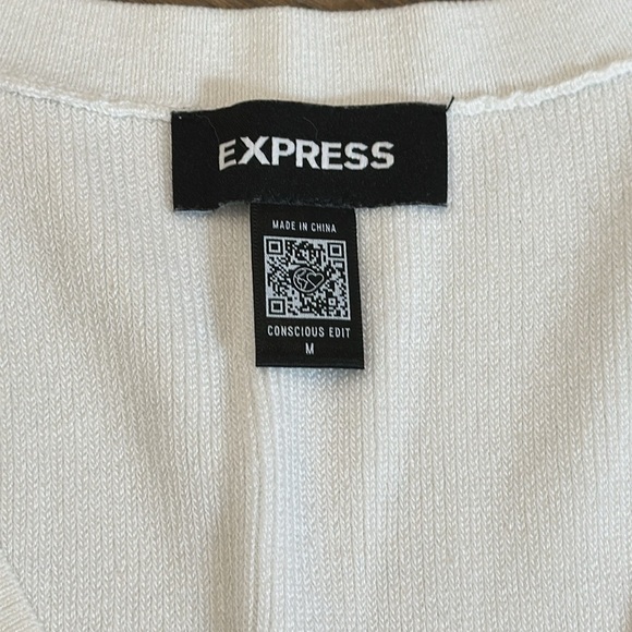 NWOT Express Sweater Vest - Picture 2 of 6